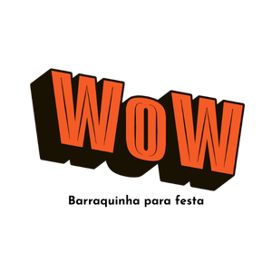 Logotipo da empresa Wow Barraquinha para festa